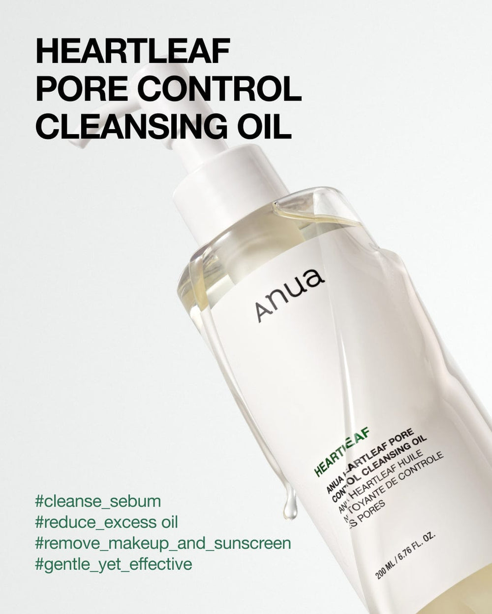 Heartleaf Pore Control Cleansing Oil